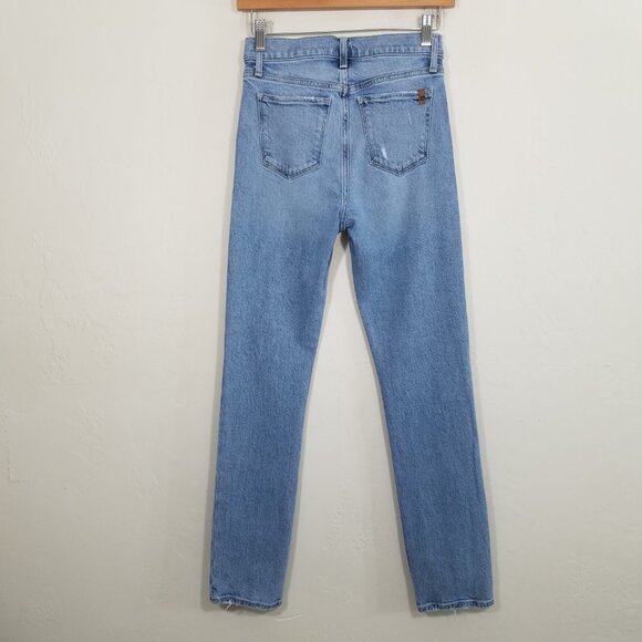 Joe's Jeans The Luna High Rise Cigarette Ankle Stretch Jeans Blue Size 25 - Picture 4 of 8